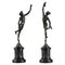 Después de Jean de Bologne, Fortune and Mercury, Esculturas de bronce. Juego de 2, Imagen 1