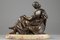 Moreau After James Pradier, donna seduta, scultura in bronzo, Immagine 9