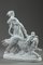 Después de Albert-Ernest Carrier-Belleuse, Diana sosteniendo la leona, Biscuit Sculpture, Imagen 8