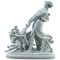 After Albert-Ernest Carrier-Belleuse, Diana Holding the Lioness, Biscuit Sculpture, Immagine 1