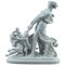 Nach Albert-Ernest Carrier-Belleuse, Diana Holding the Lioness, Biscuit Sculpture 1