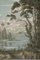 Large 19th Century Panoramic Painting in Romantic Style 5