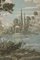 Large 19th Century Panoramic Painting in Romantic Style 7