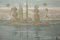 Large 19th Century Panoramic Painting in Romantic Style 3