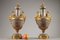 Mid-19th Century Vases in Ural Granite and Gilt Bronze, Set of 2 2