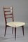 Italian Dining Set and Mahogany Chairs, Set of 7 11