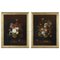 Pinturas de ramos de flores, siglo XIX. Juego de 2, Imagen 1