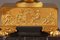Bruciaprofumo centrotavola Impero francese in bronzo dorato e marmo, Immagine 4