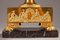 French Empire Centerpiece Perfume Burner in Gilt Bronze and Marble, Image 6