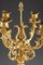 Mid-19th Century Bronze and Marble Candelabra, Set of 2 4