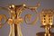 Late 18th Century Gilt Bronze and Marble Candelabra, Set of 2 2