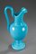 Early 19th Century Charles X Blue Opaline Crystal Ewer, Image 4
