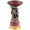 Early 19th Century Cup in Egyptian Porphyry and Bronze with Cupids 1
