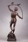 Bronze Hindu Bird-Catcher by Auguste De Wever, 1836-1910, Image 13