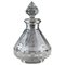 Late 19th Century Art Nouveau Crystal and Silver Flask, Image 1