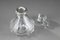 Late 19th Century Art Nouveau Crystal and Silver Flask 4