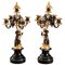 19th Century Bronze Candelabra with Putti, Set of 2 1