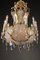Korbförmiger Kronleuchter aus Ormolu & Kristallglas, 19. Jh. 10