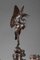 Large 19th Century Bronze Candelabra, Set of 2, Image 3