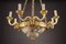 Louis XVI Style Napoleon III Alabaster and Ormolu Chandelier 3