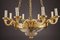 Lámpara de araña Napoleón III estilo Luis XVI de alabastro y ormolu, Imagen 9