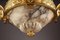 Lámpara de araña Napoleón III estilo Luis XVI de alabastro y ormolu, Imagen 4