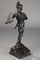 Late 19th Century Bronze The Warrior Sculpture by Auguste De Wever, Image 7