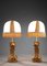 Lampes Montées Art Nouveau avec Nymphes, Set de 2 8