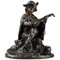 19th-Century Bronze Sculpture Mandolin Player 1