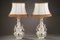 Lampes de Bureau Style Louis XV en Porcelaine, France, Set de 2 3