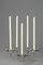 Chrome-Plated Metal Candlesticks by BMF, Set of 3 5
