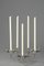 Chrome-Plated Metal Candlesticks by BMF, Set of 3, Image 5