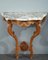 Louis XV-Style Console Tables with Marble Tops, Set of 2, Image 2