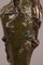 Jarrón modernista de bronce de finales del siglo XIX de Marcel Debut, Imagen 4