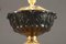 Antique French Bronze and Siena Marble Inkwell 9