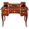 Louis XV Style Wood Marquetry Desk, Image 1