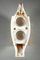 19th-Century Shell-Shaped White Porcelain Inkwell, Image 6