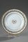 Charles X White Opaline Plate by Jean-Baptiste Desvignes 3