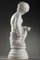 Figura de Putto de mármol con resortes de trigo, siglo XX, Imagen 10