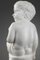 20th Century Marble Putto with Springs of Wheat Figure 8