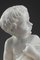 Figura de Putto de mármol con resortes de trigo, siglo XX, Imagen 5