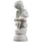 20th Century Marble Putto with Springs of Wheat Figure, Image 1