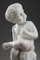 20th Century Marble Putto with Springs of Wheat Figure 4