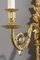 Louis XVI Wandlampen aus vergoldeter Bronze, spätes 19. Jh., 2er Set 6