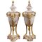 Large 19th-Century Louis XVI Style Covered Urns, Set of 2, Image 1
