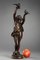 Bronze Femme Aux Colombes Sculpture by Charles-Alphonse Gumery, Image 2