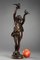Femme Aux Colombes Skulptur aus Bronze von Charles-Alphonse Gumery 2