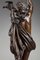 Escultura Femme Aux Colombes de bronce de Charles-Alphonse Gumery, Imagen 12