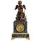 Early 19th Century Marble Cupid Reading Clock by Ledure and Hémon 1
