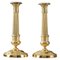 Early 19th Century Gilt Bronze Candlesticks, Set of 2 1